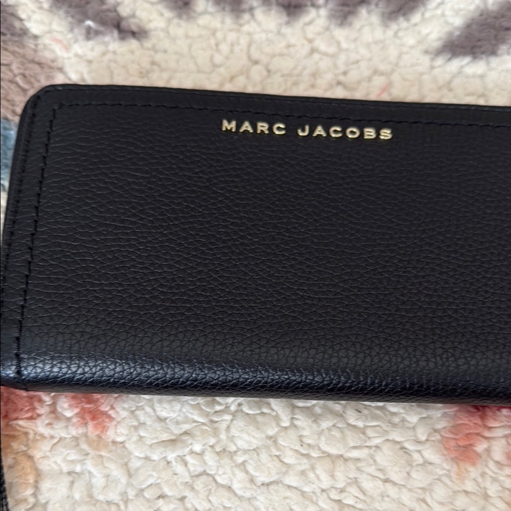 Marc Jacobs Black Leather Wallet